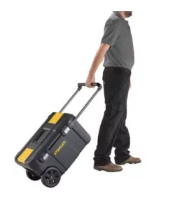 CASSETTA PORTA UTENSILI STANLEY "ESSENTIAL" CON RUOTE, 66,5X34,4X40,4 CM