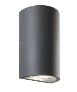 APPLIQUE LED "TRUMP" GRIGIA 12W, BIANCO NATURALE