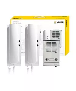 Kit citofonico Vimar bianco
