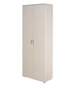 ARMADIO BIANCO CON 2 ANTE, 70X189X34 CM