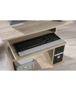 MINI UFFICIO IN ROVERE - CON RUOTE