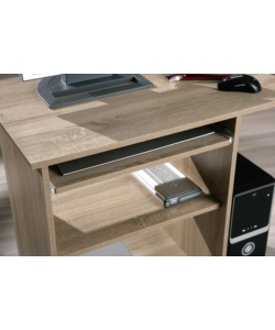 MINI UFFICIO IN ROVERE - CON RUOTE