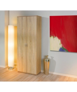 ARMADIO 2 ANTE ROVERE, 70X34X189 CM