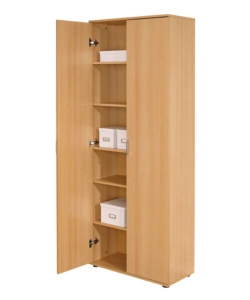 ARMADIO 2 ANTE FAGGIO, 70x34x189H CM