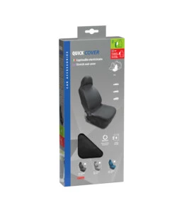COPRISEDILE ANTERIORE LAMPA "QUICK COVER" NERO