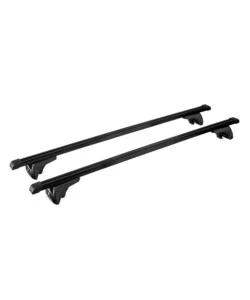COPPIA BARRE PORTATUTTO IN ACCIAIO IN-RAIL STEEL - S - 108 CM  N15049