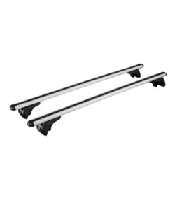 COPPIA BARRE PORTATUTTO IN ALLUMINIO IN-RAIL ALU - S - 108 CM  N15054
