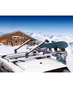 COPPIA PORTASCI PRO-SLIDER EVO ALUMINIUM PS-60  N40000 - NORDRIVE