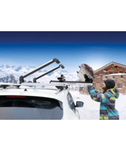 COPPIA PORTASCI PRO-SLIDER EVO ALUMINIUM PS-60  N40000 - NORDRIVE