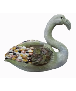 VASO PER PIANTE E FIORI A FORMA DI CIGNO