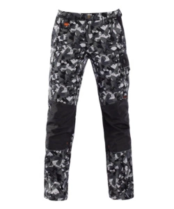 KAPRIOL PANTALONE DA LAVORO "TENERE PRO"  CAMOUFLAGE GRIGIO, TG S