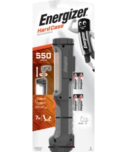 TORCIA A BATTERIA ENERGIZER "HARD CASE PRO WORK LIGHT LED TORCH" 550 LUMEN 4AAA