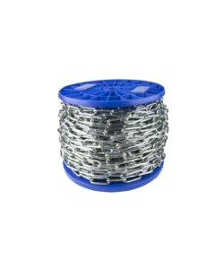CATENA TIPO C Ø 4 MM. IN ACCIAIO ZINCATO 60 MT.