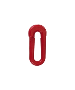 FALSA MAGLIA Ø 6 MM. IN PLASTICA ROSSA 4 PZ.