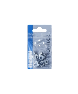 MORSETTO PER FUNI Ø 3 MM. IN ACCIAIO ZINCATO 4 PZ.