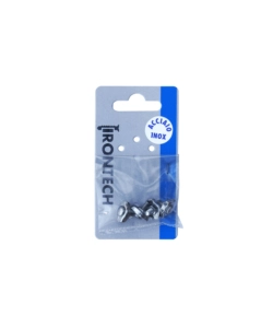 MORSETTO SIMPLEX PER FUNI Ø 2 MM. IN ACCIAIO INOX A4 - AISI 316 - 4 PZ.