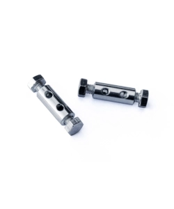 MORSETTO SERRACAVI Ø 3 MM IN FERRO ZINCATO 2 VITI IN TESTA 4 PZ.
