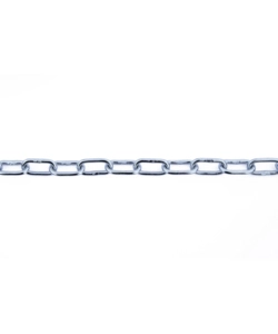 CATENA GENOVESE PRETAGLIATA Ø 3 MM. IN ACCIAIO ZINCATO 2,5 MT.