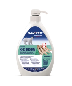 SAPONE LIQUIDO AD AZIONE IGIENIZZANTE "SECURGERM" - 1 LITRO.