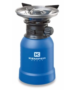 FORNELLO A GAS DA CAMPEGGIO KEMPER CON ACCENSIONE PIEZOELETTRICA 1 BRUCIATORE