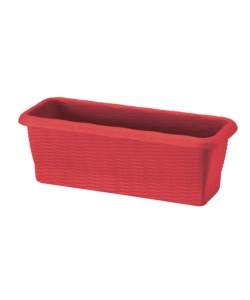 FIORIERA PAGLIA CM 40 ROSSO CORALLO