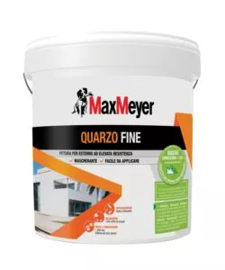 PITTURA MURALE MAX MEYER "QUARZO FINE" BIANCO 4 LT