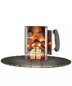CIMINIERA DI ACCENSIONE COMPATTA WEBER "RAPIDFIRE " PER BARBECUE A CARBONE