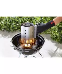 CIMINIERA DI ACCENSIONE COMPATTA WEBER "RAPIDFIRE " PER BARBECUE A CARBONE