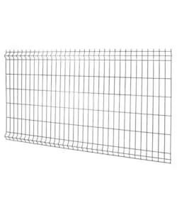 PANNELLO RETE ELETTROSALDATO PER RECINZIONI GRIGIO 200X100 CM