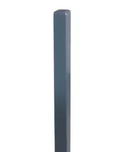PALO IN METALLO VERNICIATO GRIGIO 40X40X125 CM