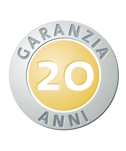 CASETTA DA GIARDINO BIOHORT "PANORAMA P1" IN ACCIAIO ZINCATO COLORE ARGENTO METALLIZZATO CON PORTA BATTENTE DOPPIO 273X158X227 CM - COD. 13029