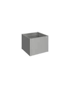 AIUOLA RIALZATA 1X1 GRIGIO QUARZO METALLIZZATO - BIOHORT. 68005