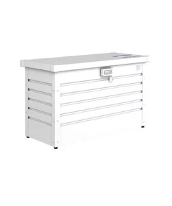 BAULE POSTALE PER PACCHI IMPERMEABILE BIOHORT "PAKET-BOX 100" IN ACCIAIO ZINCATO BIANCO 195 LT 101X46X61 CM - COD. 61910