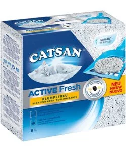 LETTIERA IGIENICA PER GATTI CATSAN "ACTIVE FRESH" 8 LITRI