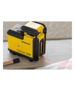 LIVELLA LASER 360 STANLEY CON RAGGIO ROSSO