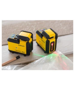 LIVELLA LASER 360 STANLEY CON RAGGIO ROSSO