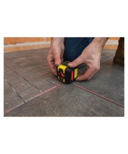 LIVELLA LASER AUTOLIVELLANTE STANLEY "CROSS 90" CON RAGGIO ROSSO