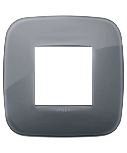PLACCA ROUND 2M REFLEX GRIGIO FUMÈ - VIMAR