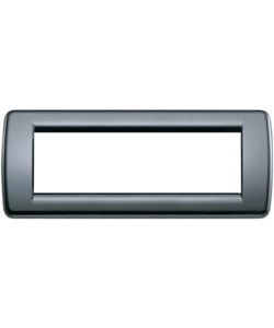 PLACCA RONDÒ 6M GRIGIO GRAFITE - VIMAR