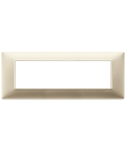 PLACCA 7M CHAMPAGNE OPACO - VIMAR