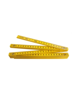 DOPPIOMETRO IN LEGNO GIALLO