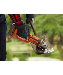 SMERIGLIATRICE ANGOLARE A BATTERIA BLACK+DECKER "BCG720M1-QW" DISCO 115/125 MM 18V 4AH + CARICABATTERIE RAPIDO 1 A + SOFT BAG