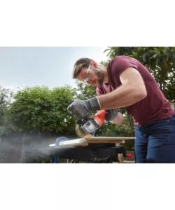 SMERIGLIATRICE ANGOLARE ELETTRICA BLACK+DECKER "BEG010-QS" DISCO 115 MM 710 W