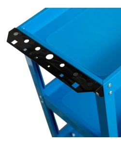 CARRELLO PORTA ATTREZZI EASY SYSTEM 3 RIPIANI BLU, 70,5X35,3X66,8 CM