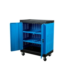 CASSETTIERA PORTA ATTREZZI EASY SYSTEM 3 RIPIANI CON RUOTE E MANIGLIA, 65X38X72 CM