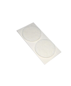FELTRINI ADESIVI TONDI Ø 40 MM. - BIANCO - 2 PZ.