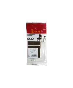 FELTRINI ADESIVI QUADRATI - 50 X 50 MM. - MARRONE - 2 PZ.