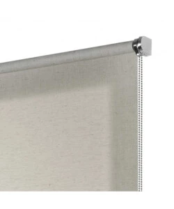 TENDA A RULLO SEMIFILTRANTE LINO GRIGIO, 80X250 CM