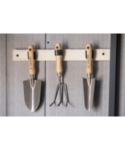 CASETTA DA GIARDINO KETER "ARTISAN 9x7" IN DUOTECH COLORE GRIGIO CON PORTA BATTENTE DOPPIA 277X218X226 CM