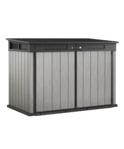 KETER - PORTA ATTREZZI MULTIUSO IN RESINA "GRANDE STORE" - 2020 LT 190.5x109.3x132.5 CM GRIGIO